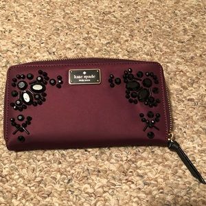 Kate Spade Maroon Wallet
